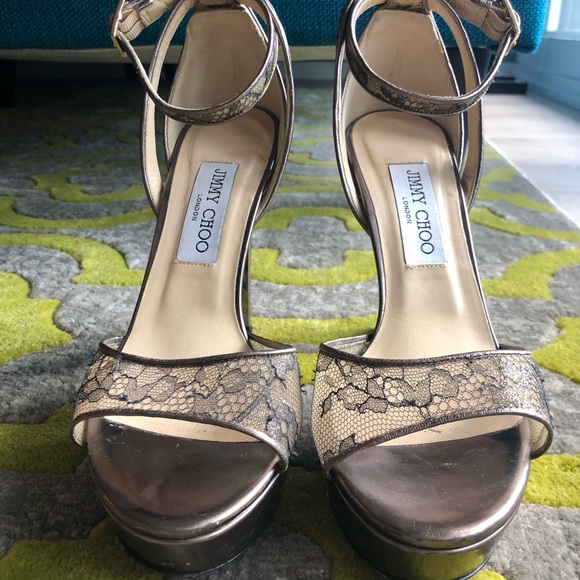 SOLD Jimmy Choo Platform Heels - Picture 3 of 7